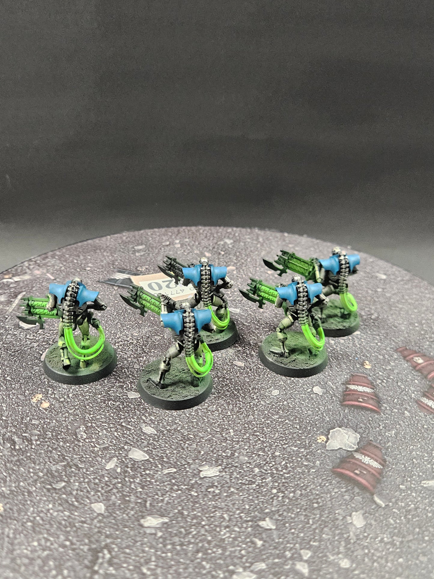 5x Immortals #920 VERY Well Painted Necrons Warhammer 40k