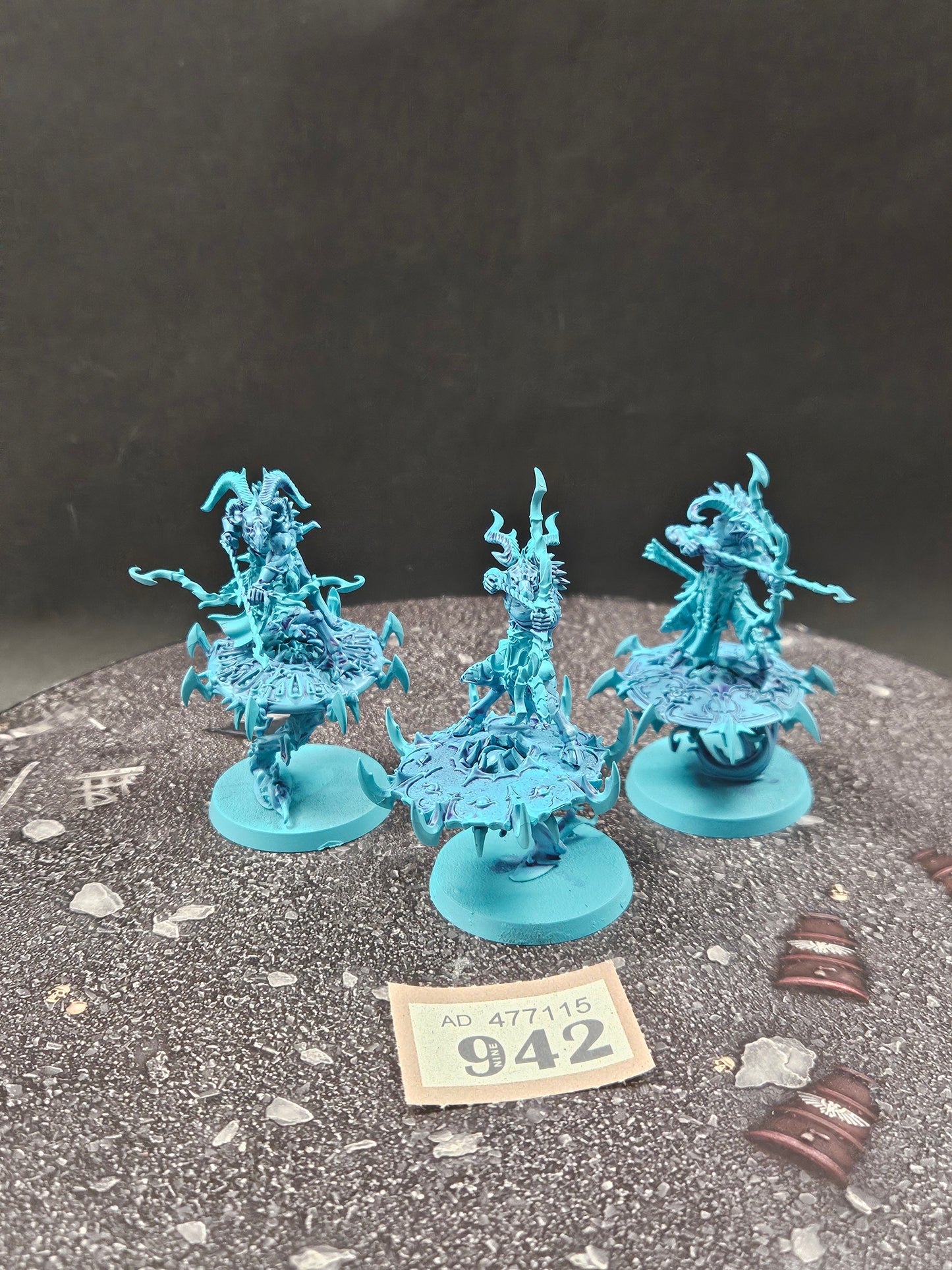 3x Enlightened Tzaangors #942 Disciples of tzanetch AOS Warhammer 40k