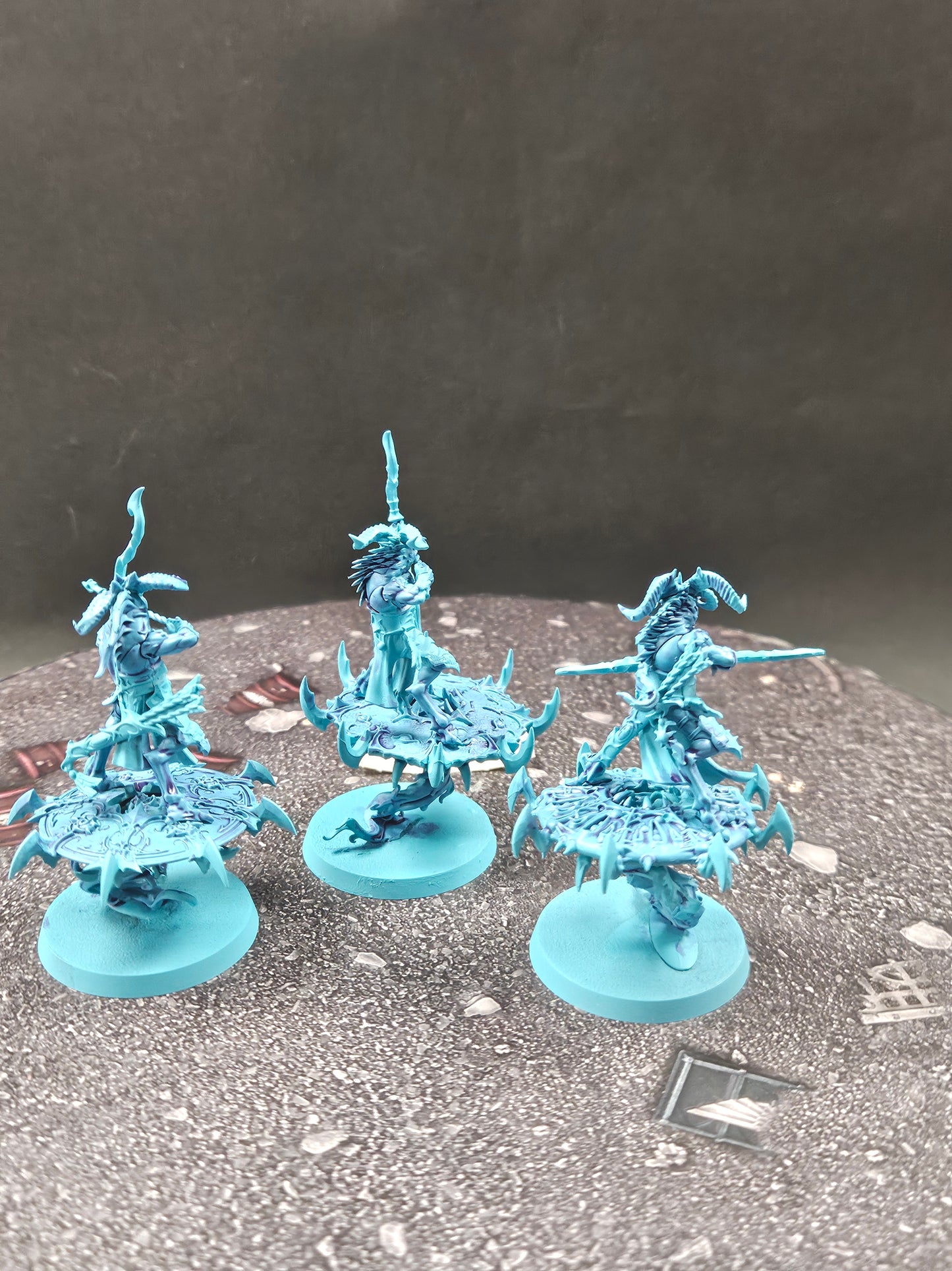 3x Enlightened Tzaangors #942 Disciples of tzanetch AOS Warhammer 40k