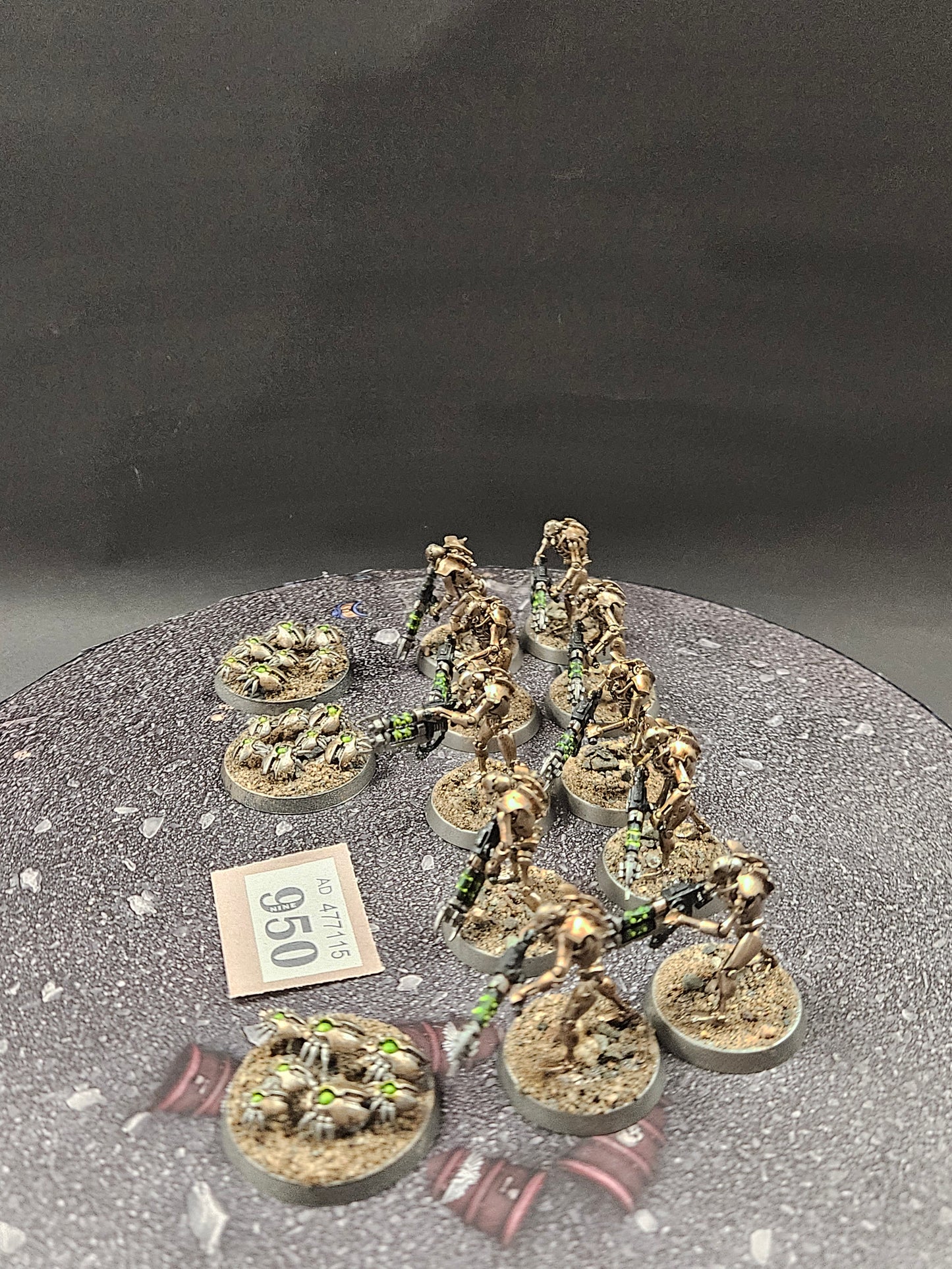 10x Warriors + 3x Scarabs #950 Well Painted Necrons Warhammer 40k