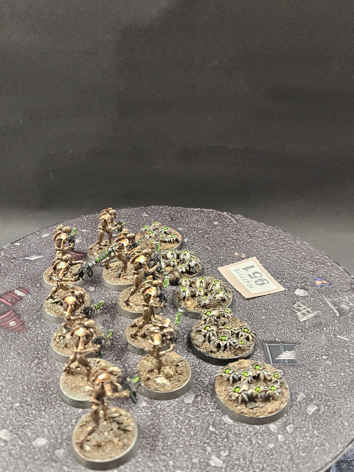 10x Warriors + 5x Scarabs #951 Well Painted Necrons Warhammer 40k