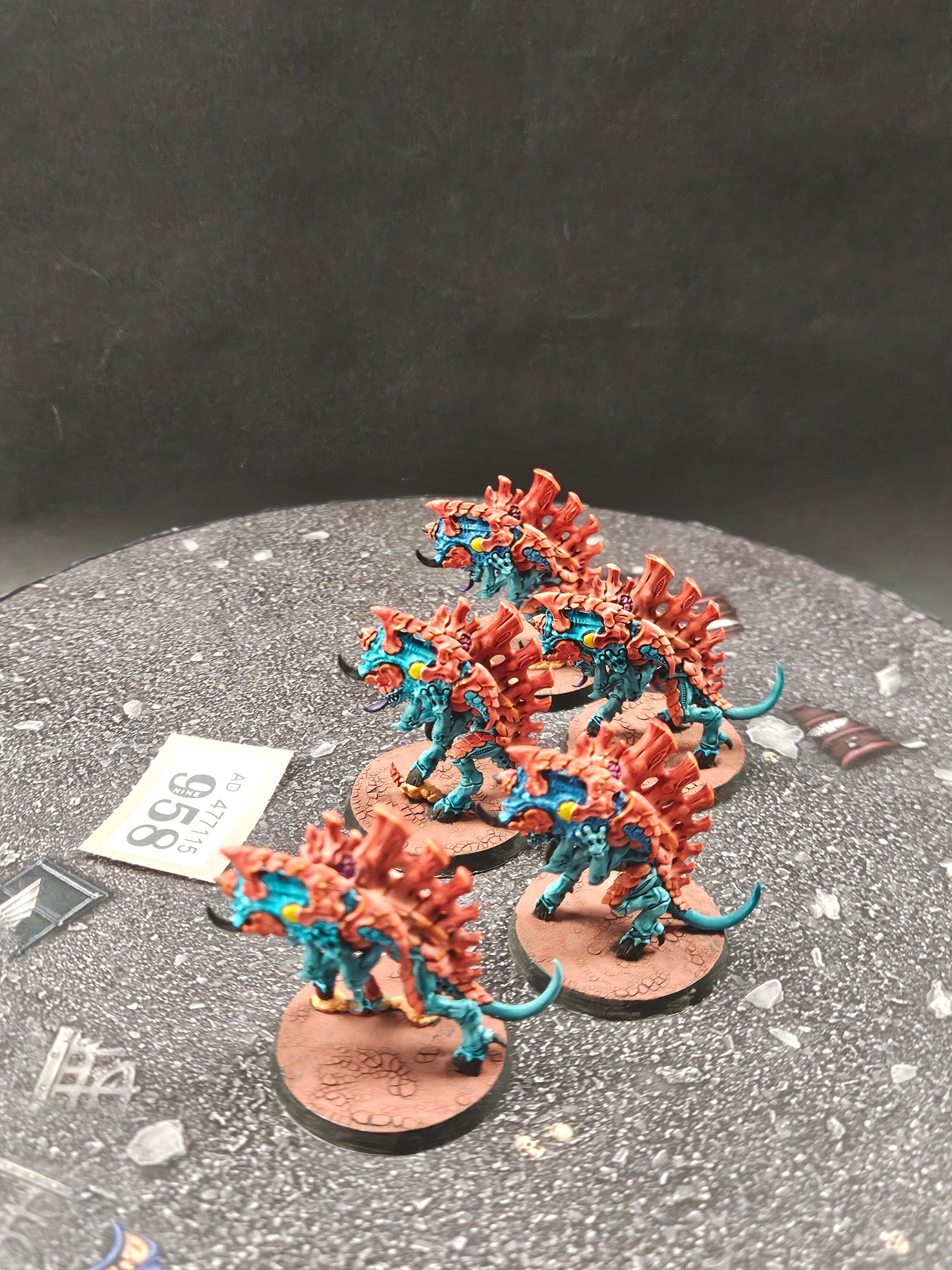 5x Barbguants #958 Tyranids Well Painted Warhammer 40k