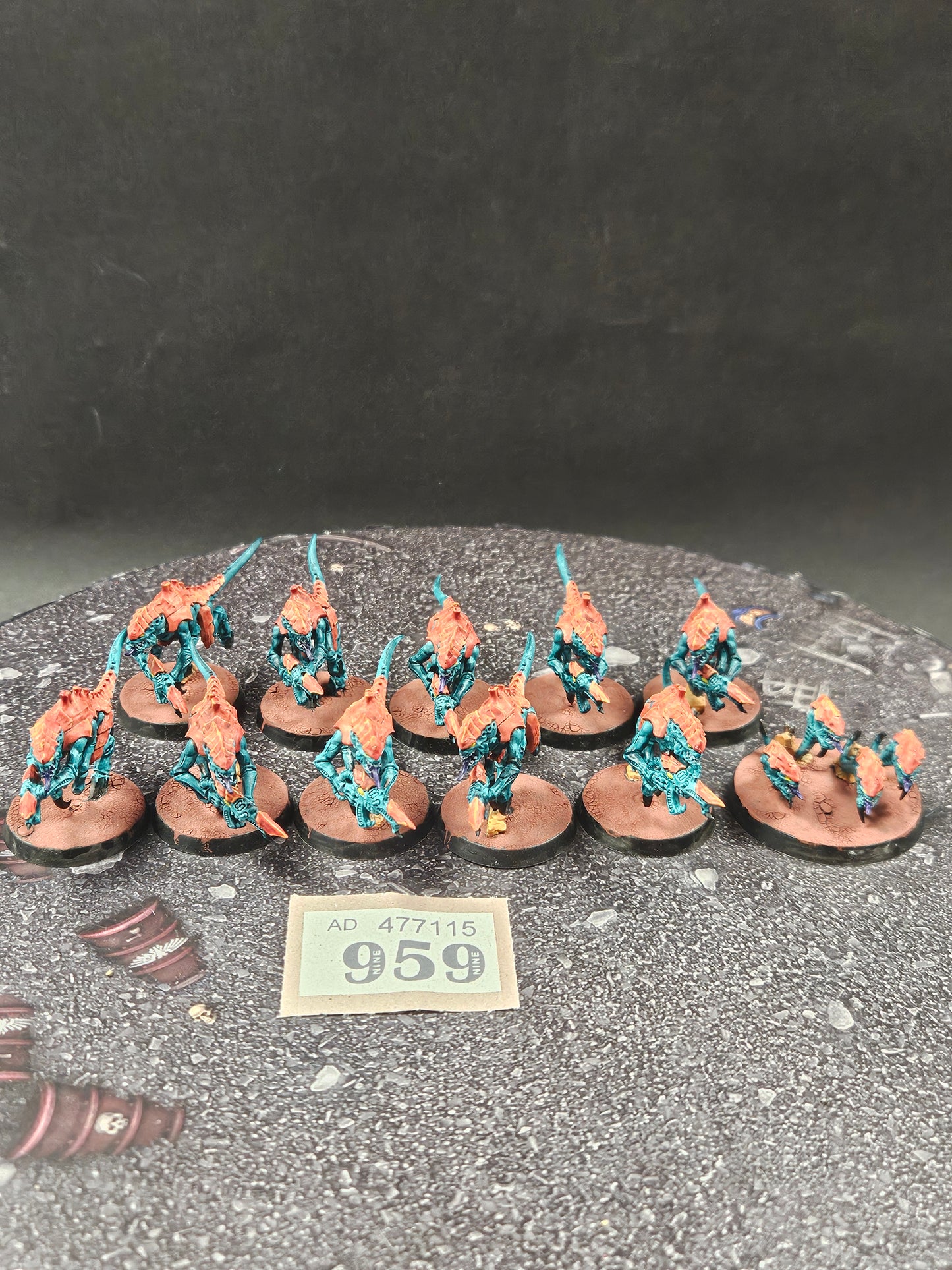 10x Termagants + Ripper Swarm #959 Well Painted Tyranids Warhammer 40k