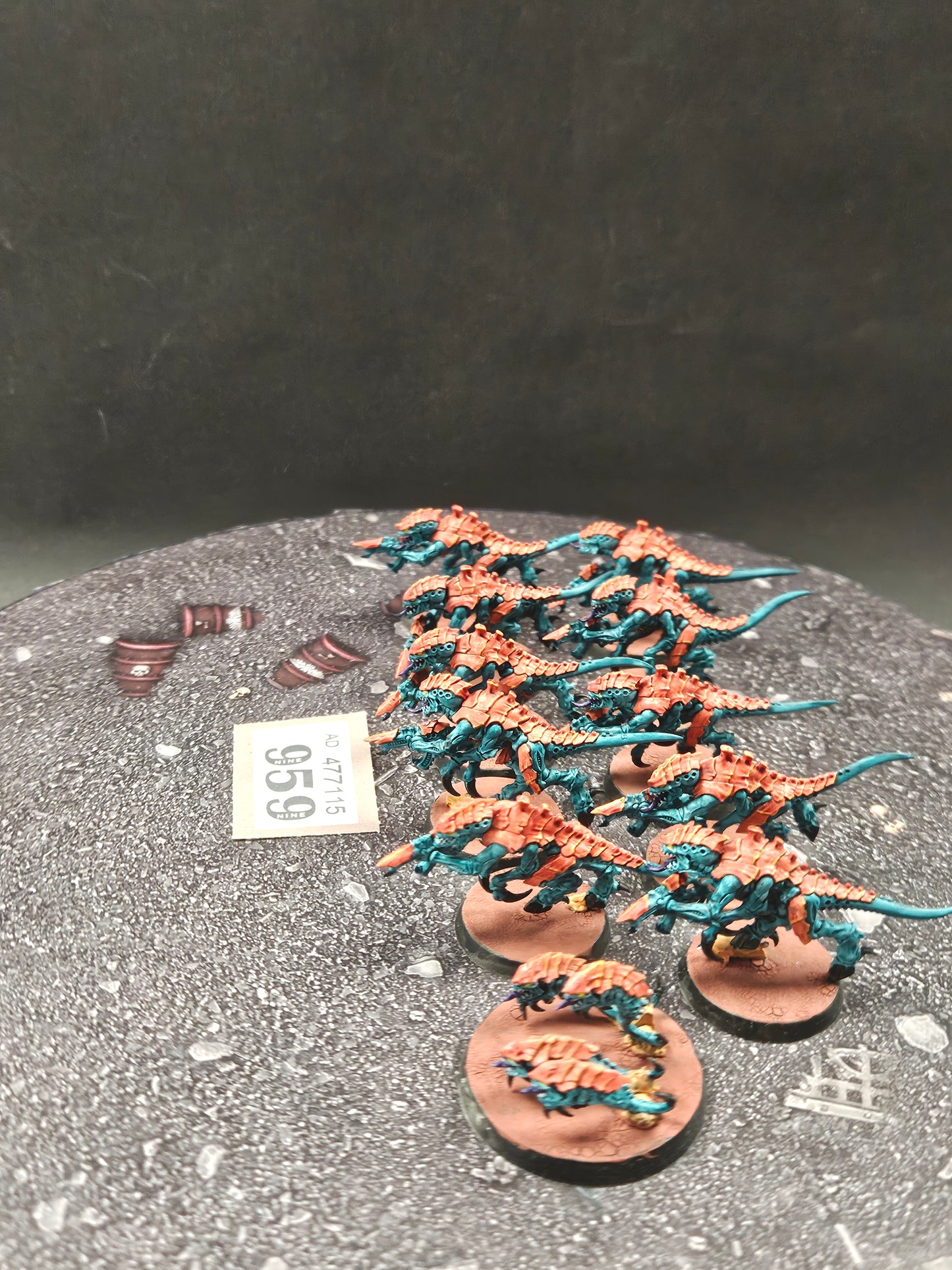 10x Termagants + Ripper Swarm #959 Well Painted Tyranids Warhammer 40k