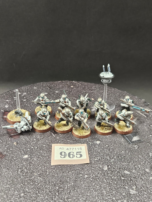 10x Pathfinders Squad + Drones #965 Tau T'au Empire Warhammer 40k
