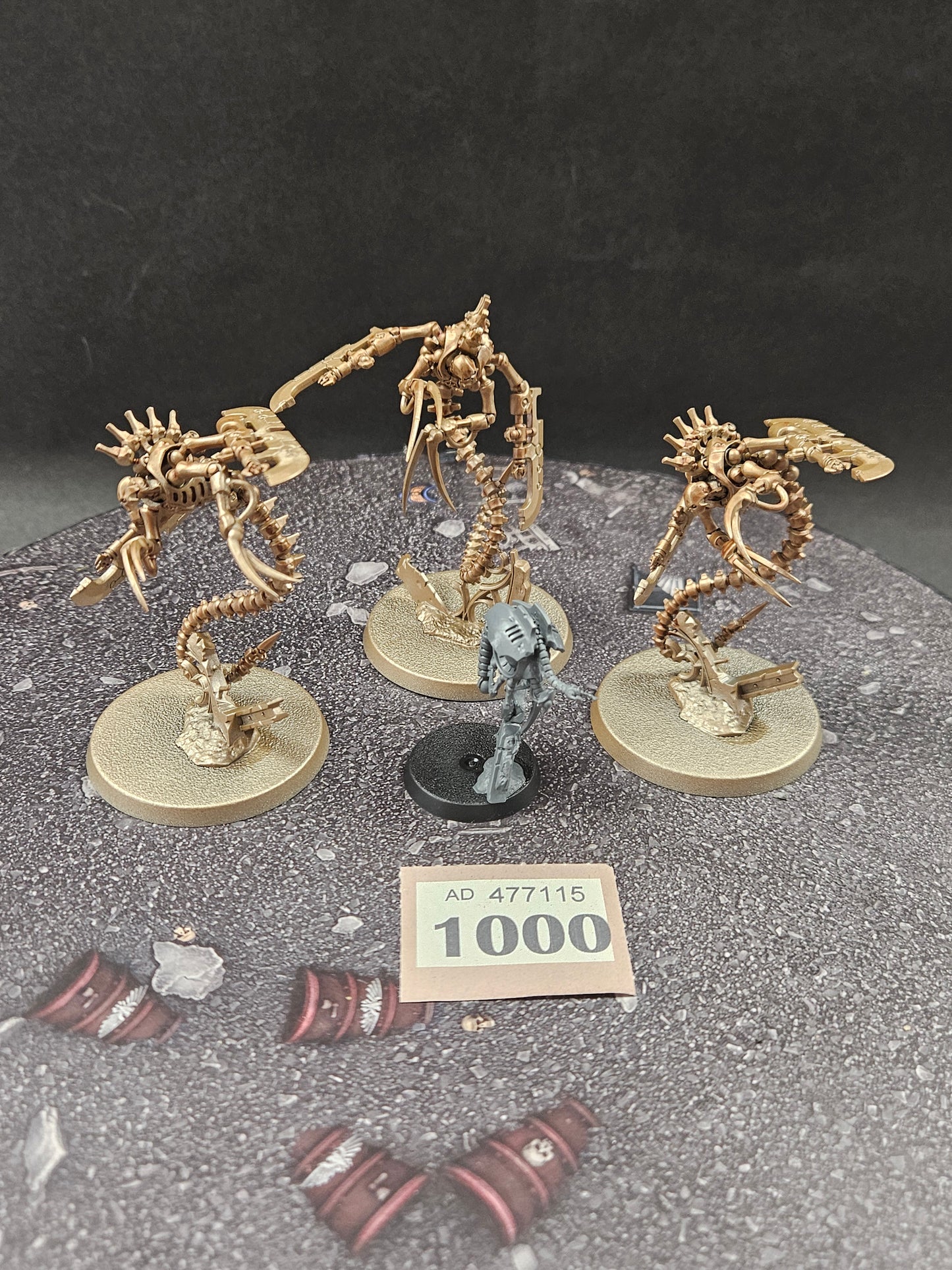 3x Ophydian Destroyers + Plasmacyte #1000 Necrons Warhammer 40k