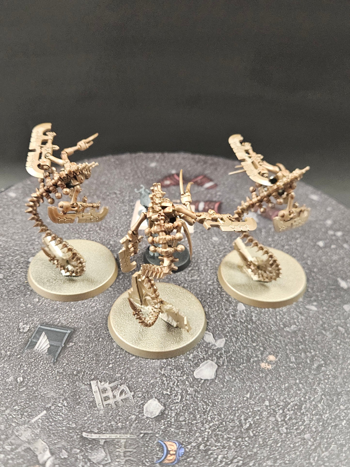 3x Ophydian Destroyers + Plasmacyte #1000 Necrons Warhammer 40k
