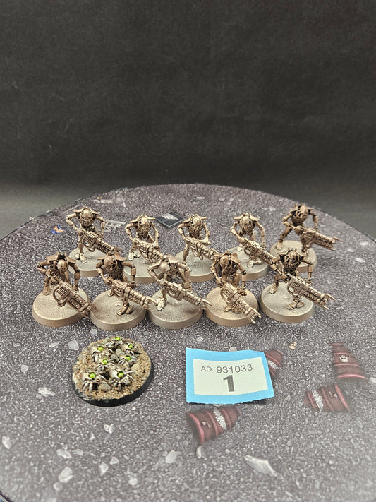 10x Warriors + Scarabs #1 Necrons Warhammer 40k