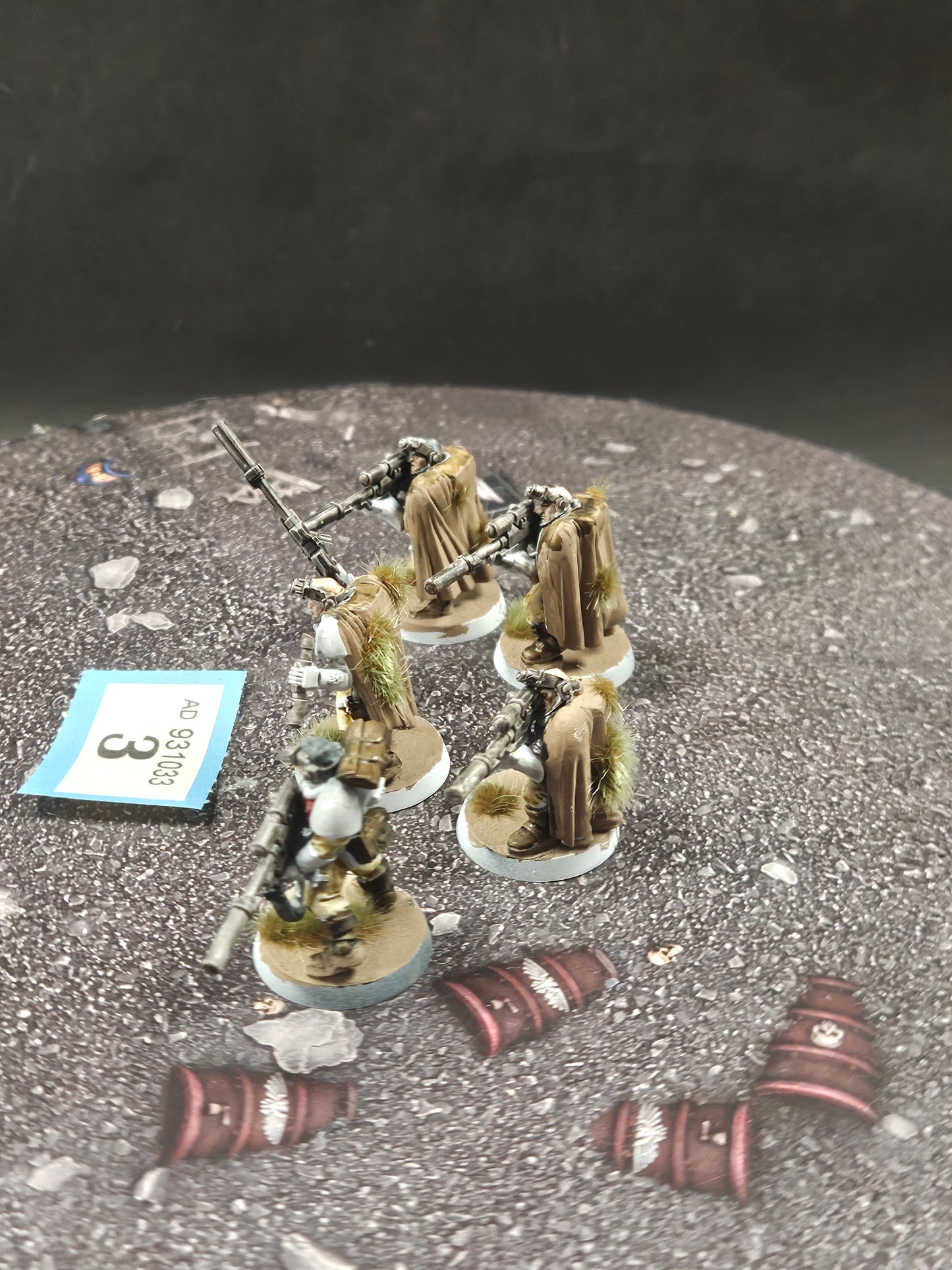 5x Scouts with Snipers OOP #3 Space Marines Warhammer 40k