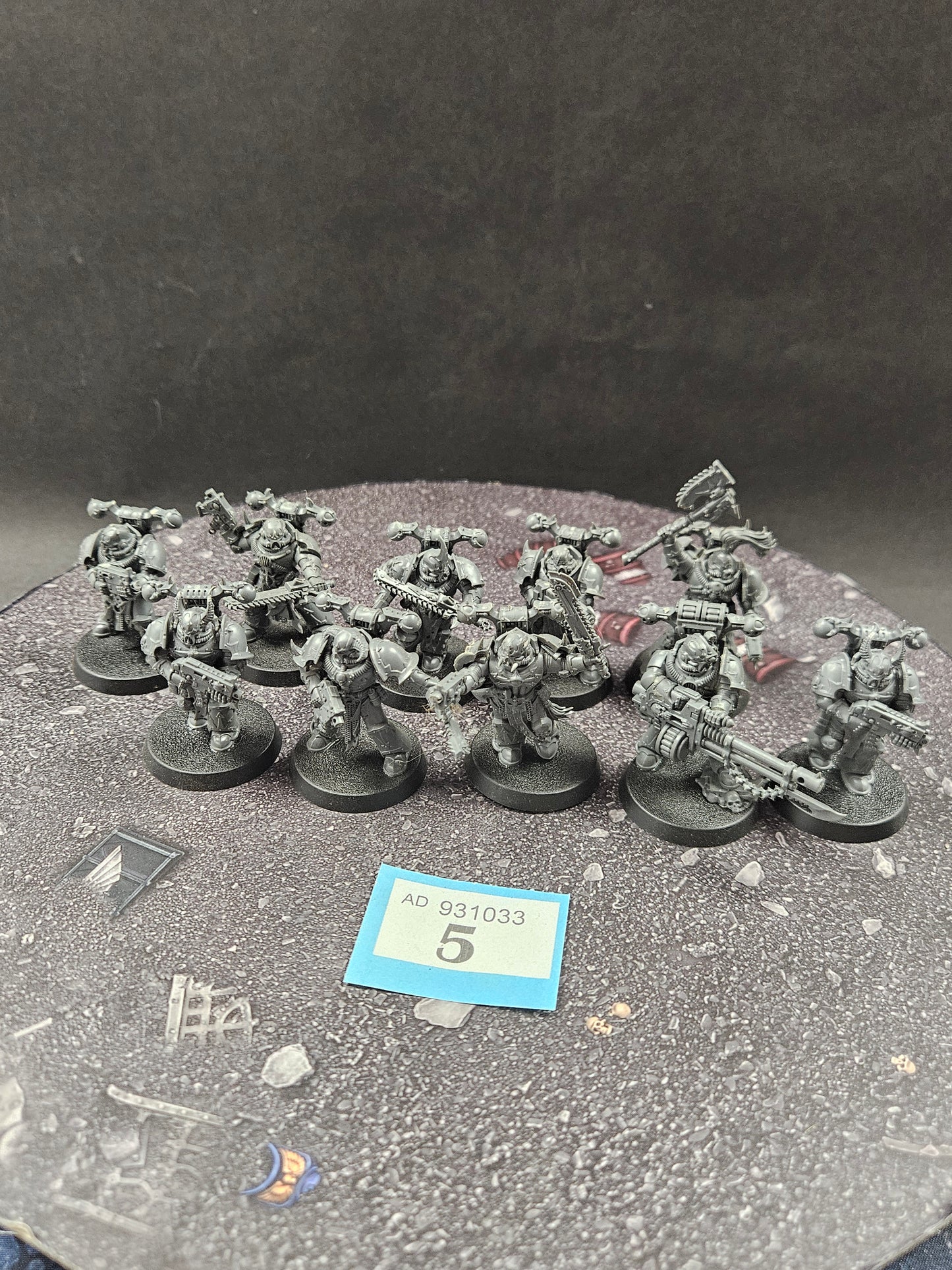 10x Chaos Space Marines #5 Chaos Space Marines Warhammer 40k