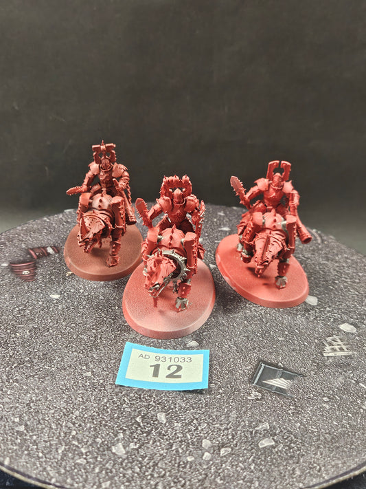 3x Mighty Skullcrushers #12 World Eaters AOS Warhammer 40k