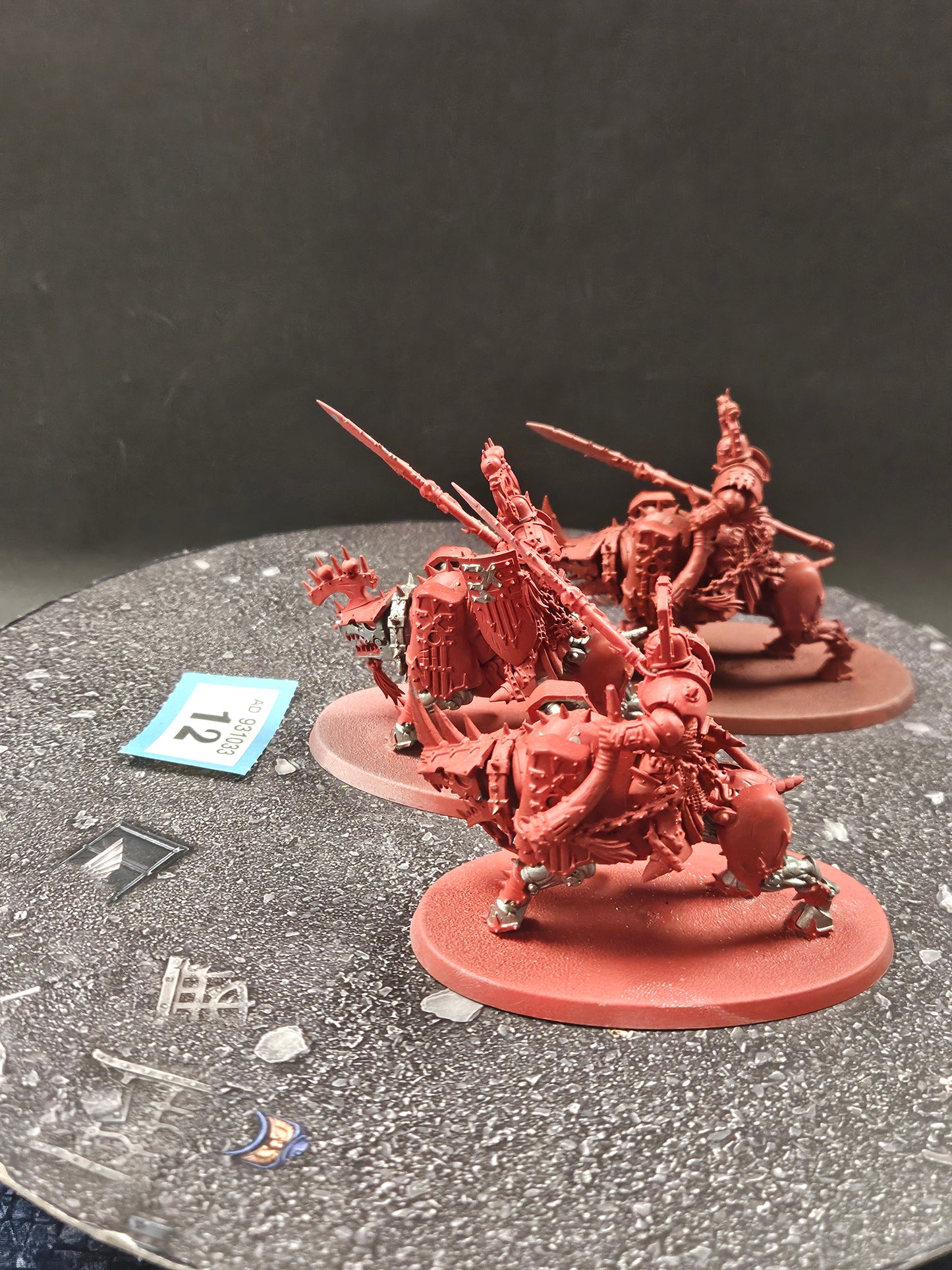 3x Mighty Skullcrushers #12 World Eaters AOS Warhammer 40k