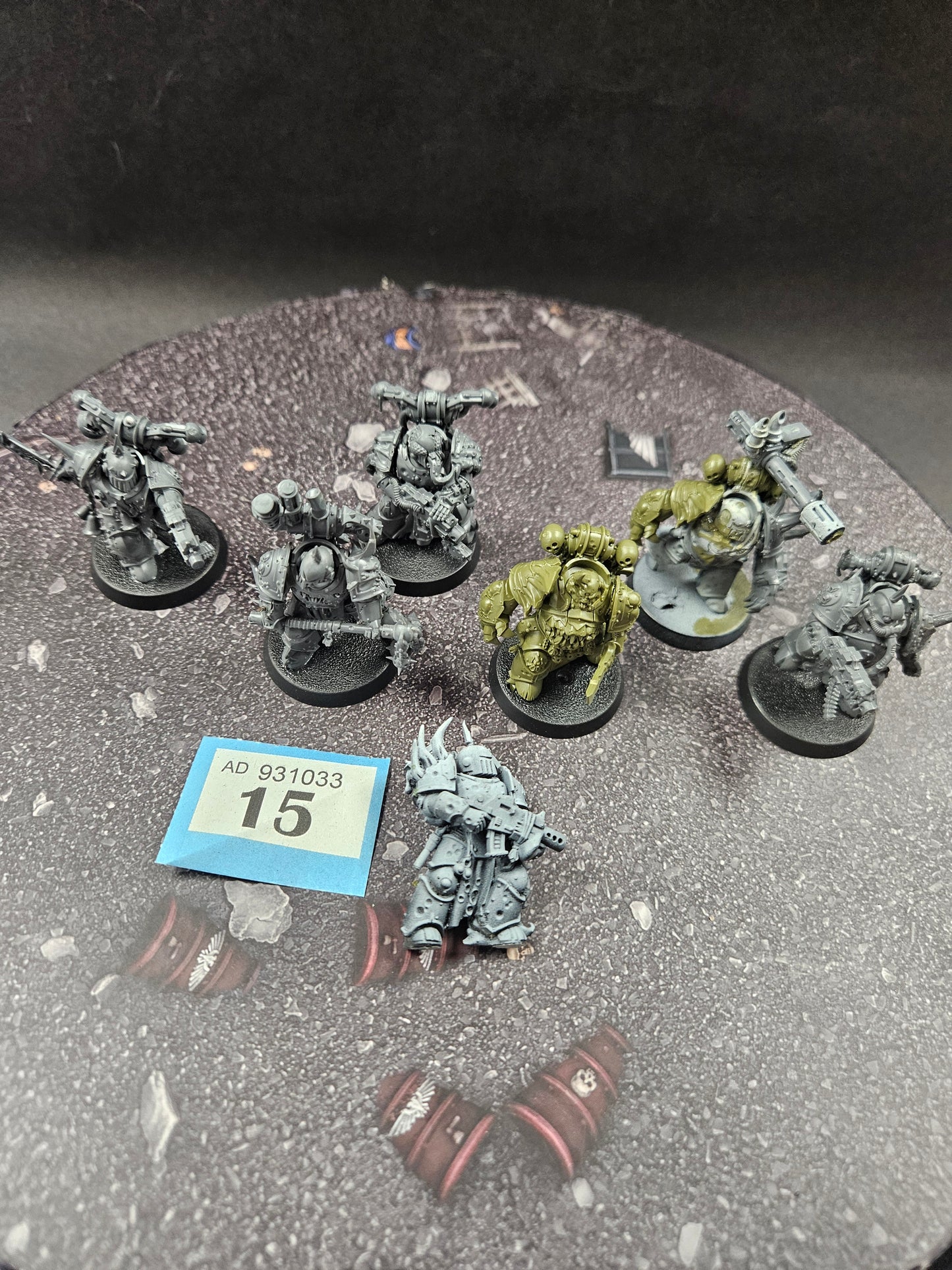 7x Plague Marines #15 Death Guard Warhammer 40k