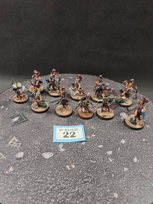 10x Blissbarb Archers #22 Hedonites of Slaanesh AOS Warhammer 40k