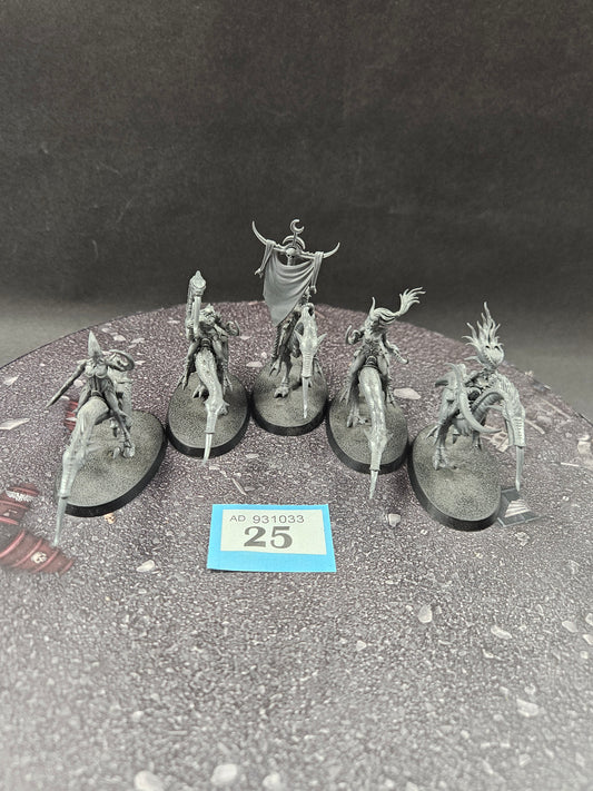 5x Hellstriders #25 Hedonites of Slaanesh AOS Warhammer 40k