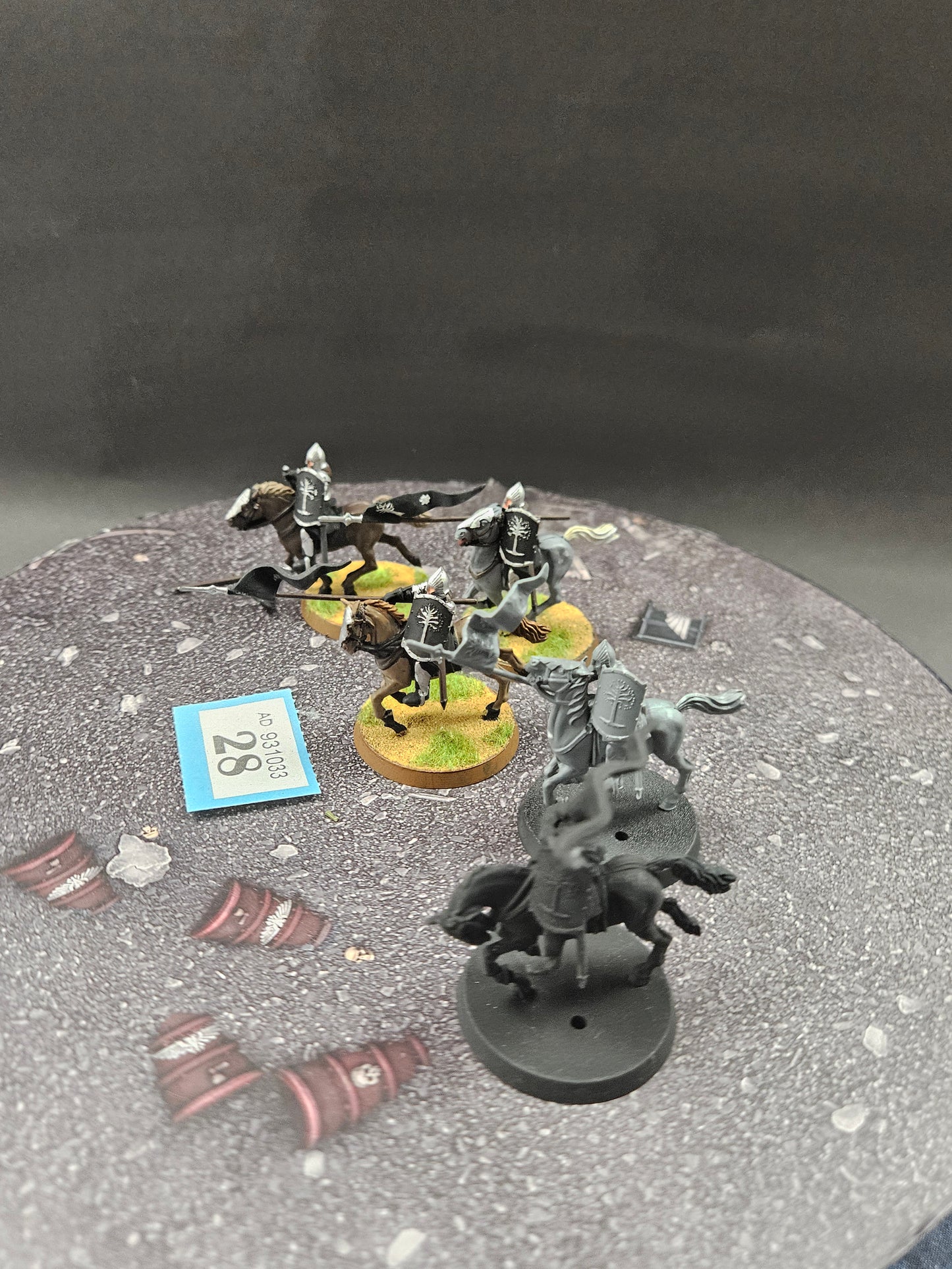 5x Knights of Minas Tirith #28 Good MESBG LOTR Warhammer 40k