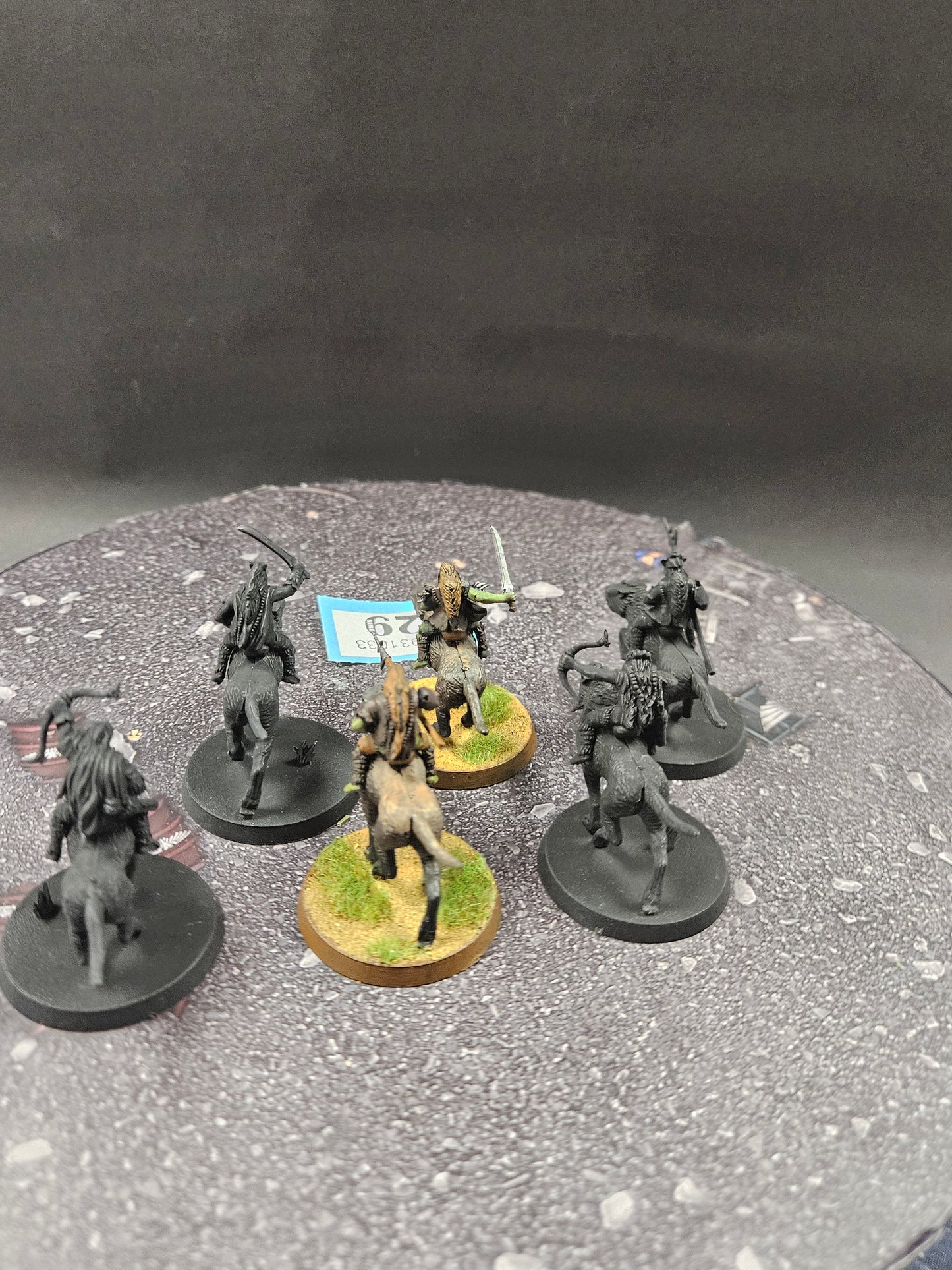 6x Warg Riders #29 Evil MESBG LOTR Warhammer 40k