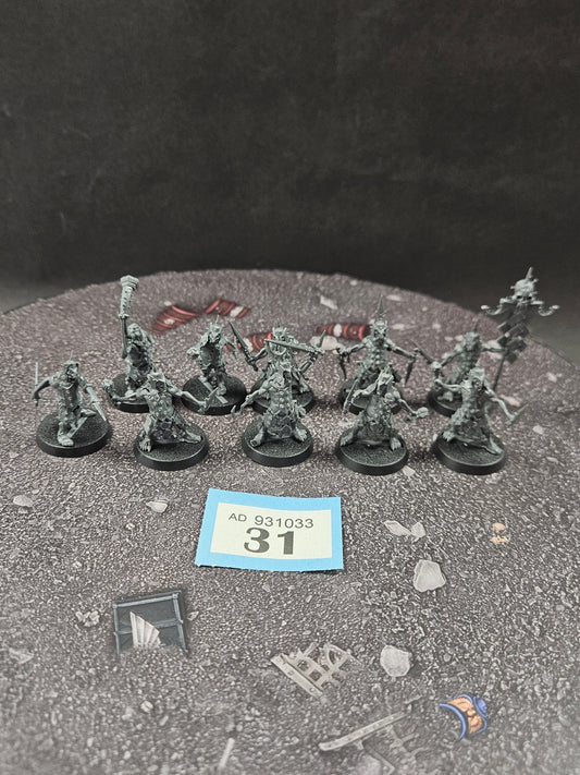 10x Hobgrot Slittaz #31 Orruk Warclans AOS Warhammer 40k