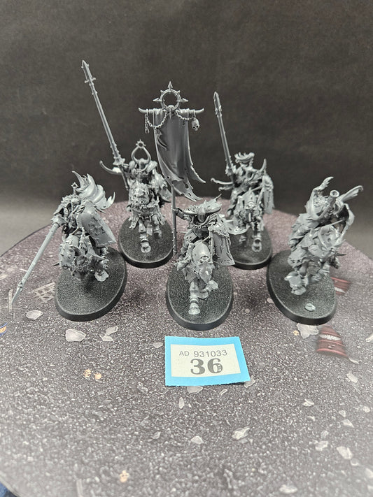 5x Chaos Knights #36 Slaves to Darkness AOS Warhammer 40k