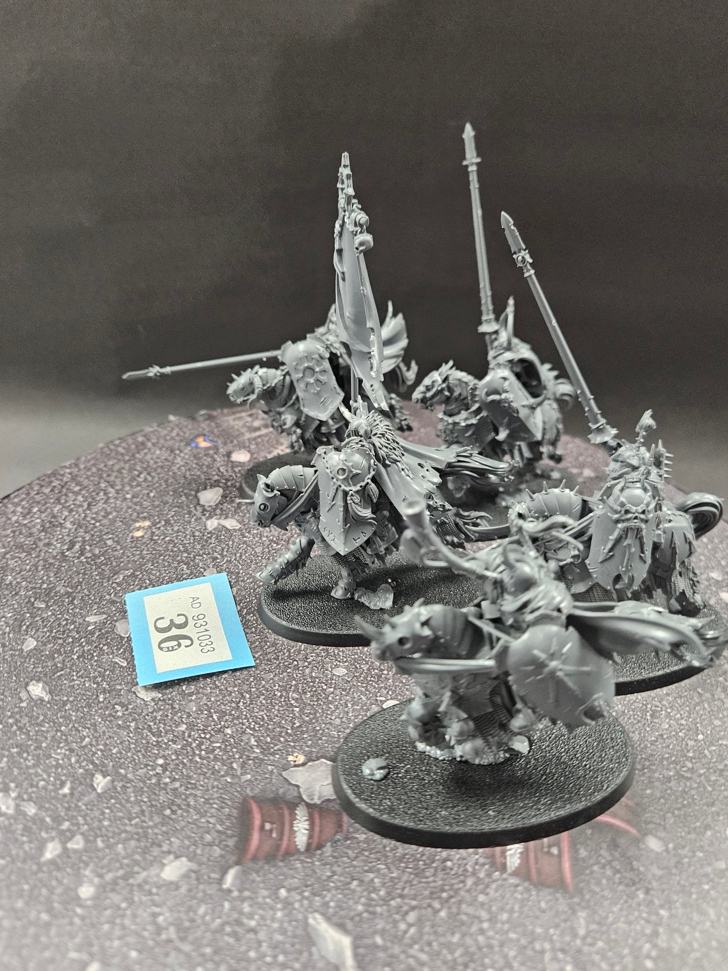 5x Chaos Knights #36 Slaves to Darkness AOS Warhammer 40k