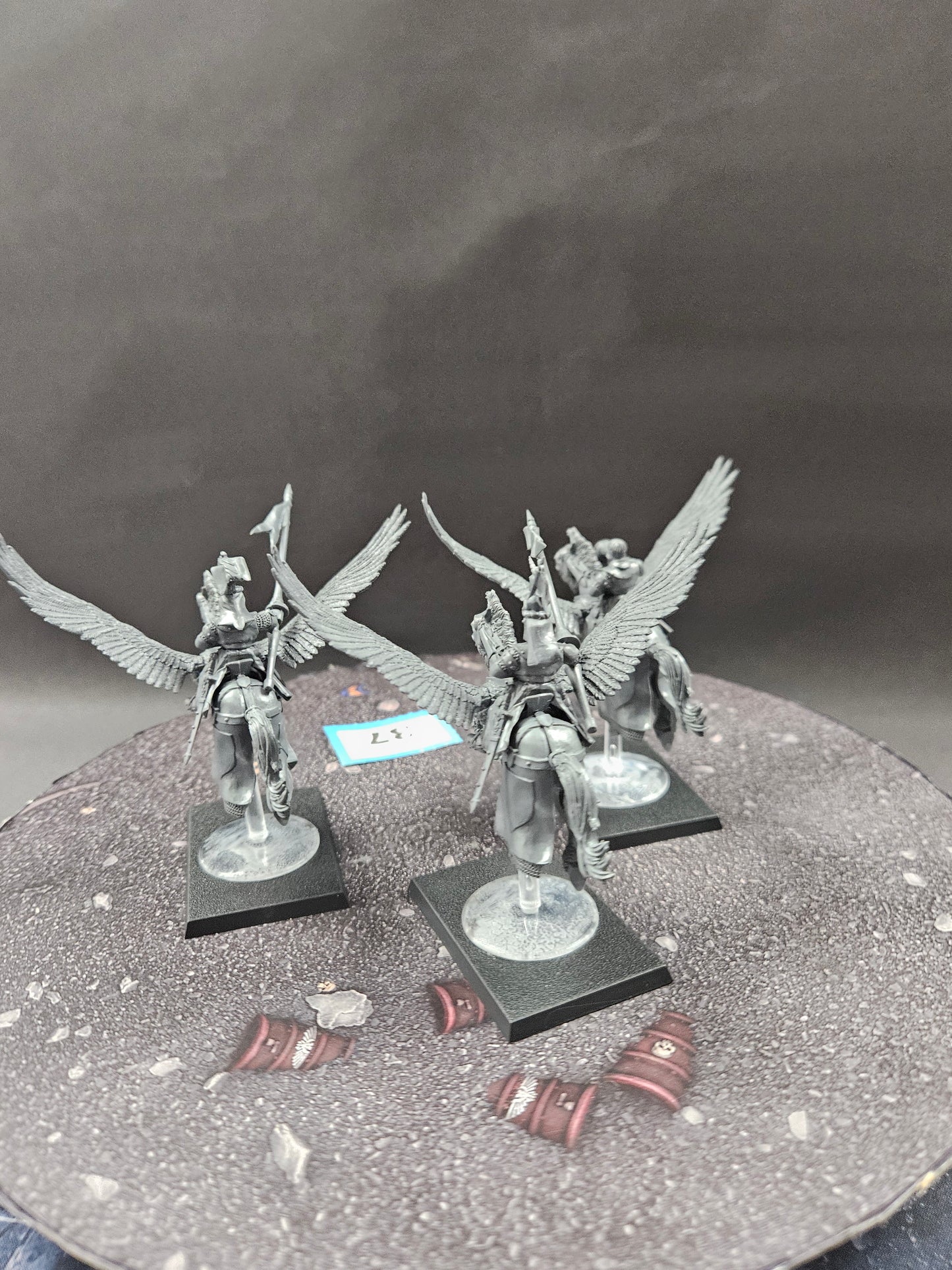 3x Pegasus Knights #37 Kingdoms of Bretonnia Old World Fantasy Warhammer 40k