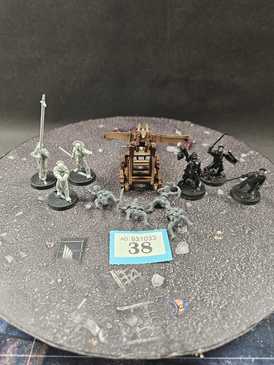 Uruk Balista + 6x Warriors #38 Evil MESBG LOTR Warhammer 40k