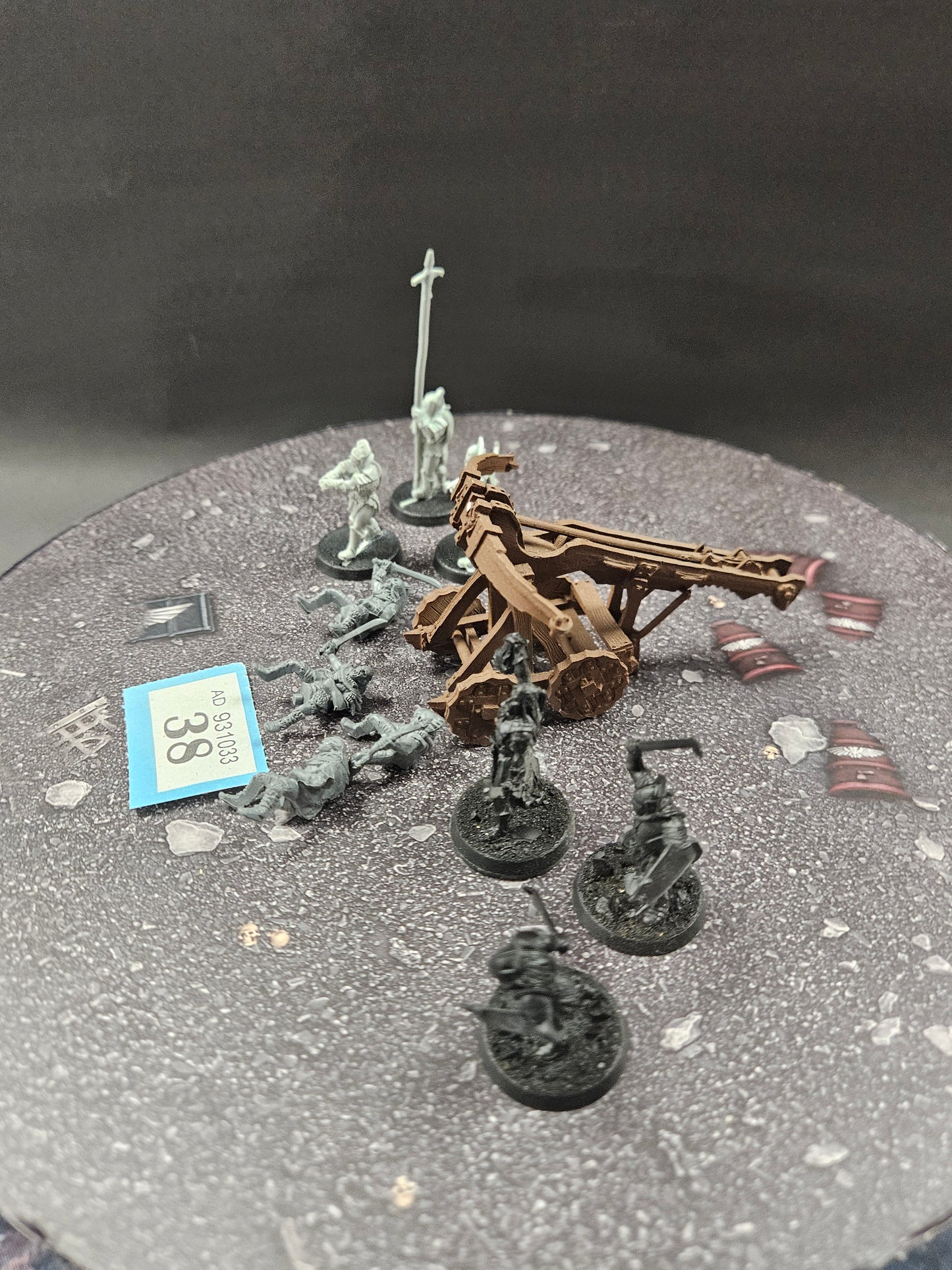 Uruk Balista + 6x Warriors #38 Evil MESBG LOTR Warhammer 40k