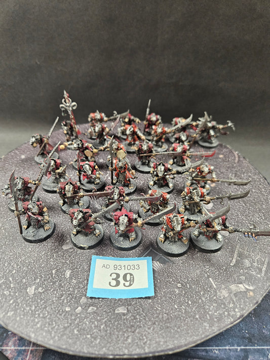 30x Stormvermin #39 Well Painted Skaven AOS Warhammer 40k