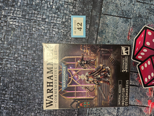Inquisitor Ostromandeus #42 BNIB Imperial Agents Warhammer 40k