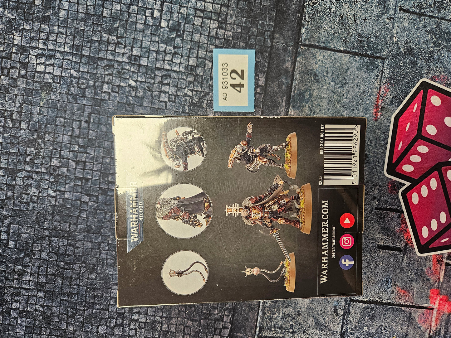 Inquisitor Ostromandeus #42 BNIB Imperial Agents Warhammer 40k