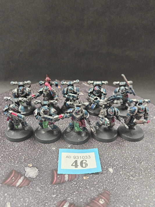 10x Chaos Space Marines #46 Chaos Space Marines Warhammer 40k