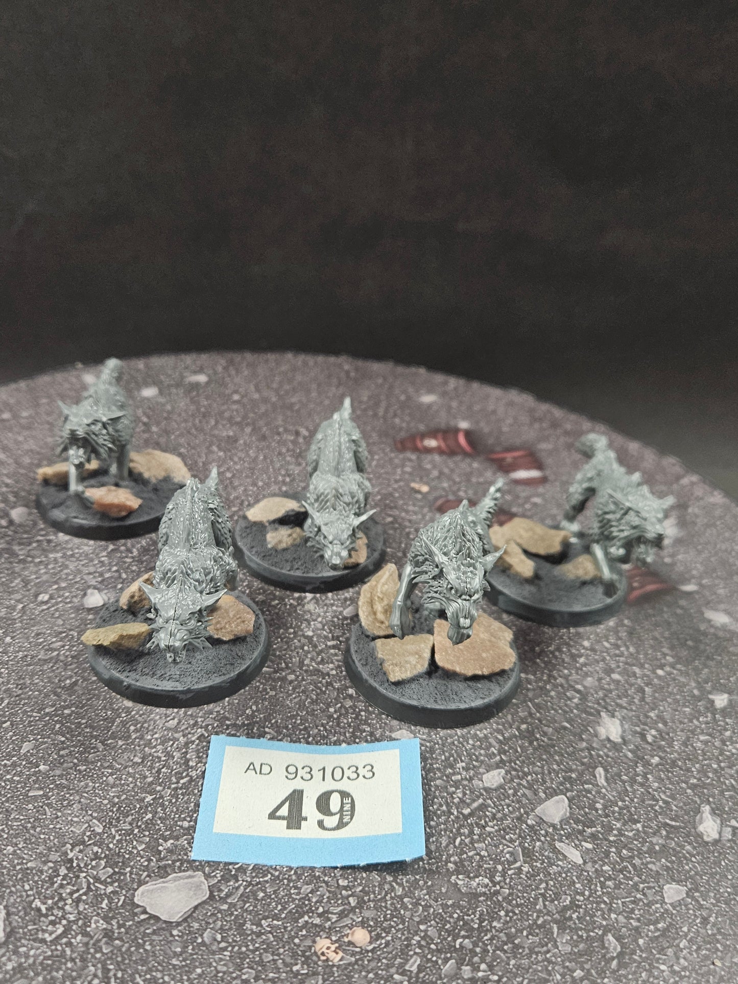 5x Fenrisian Wolves #49 Space Wolves Space Marines Warhammer 40k