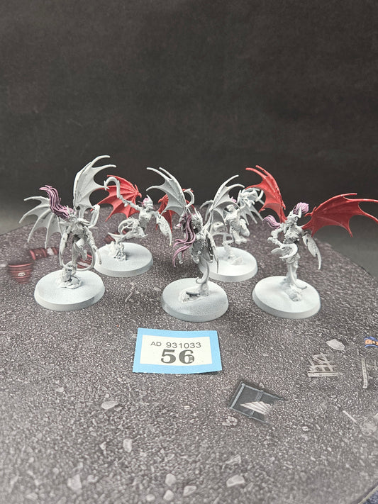 5x Khinerai Heartrenders #56 Daughters of Khaine AOS Warhammer 40k
