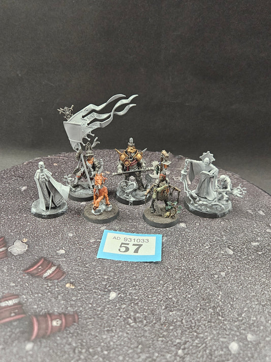 6x Freeguild Command Corps #57 Cities of Sigmar AOS Warhammer 40k