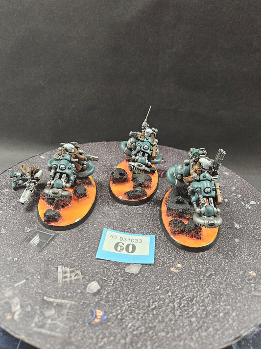 3x Hernkyn Pioneers #60 Very Well Painted Leagues of Votann Warhammer 40k