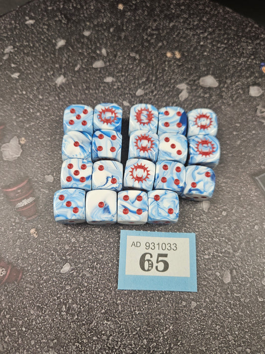 19x World Eaters Dice Forgeworld OOP #65 World Eaters AOS Warhammer 40k