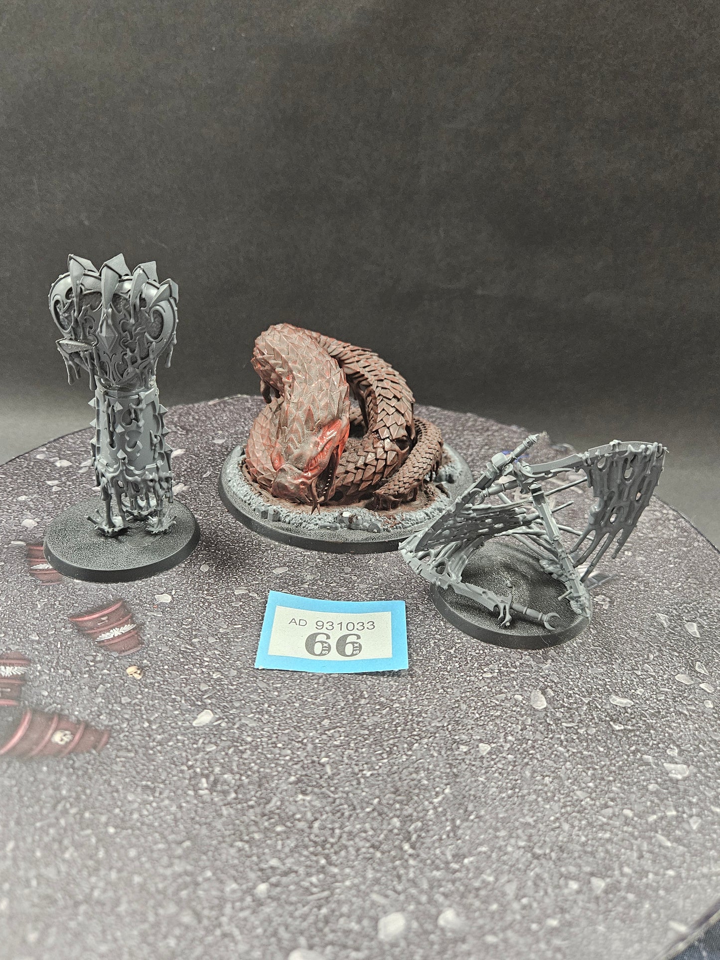 3x Endless Spells #66 Daughters of Khaine AOS Warhammer 40k