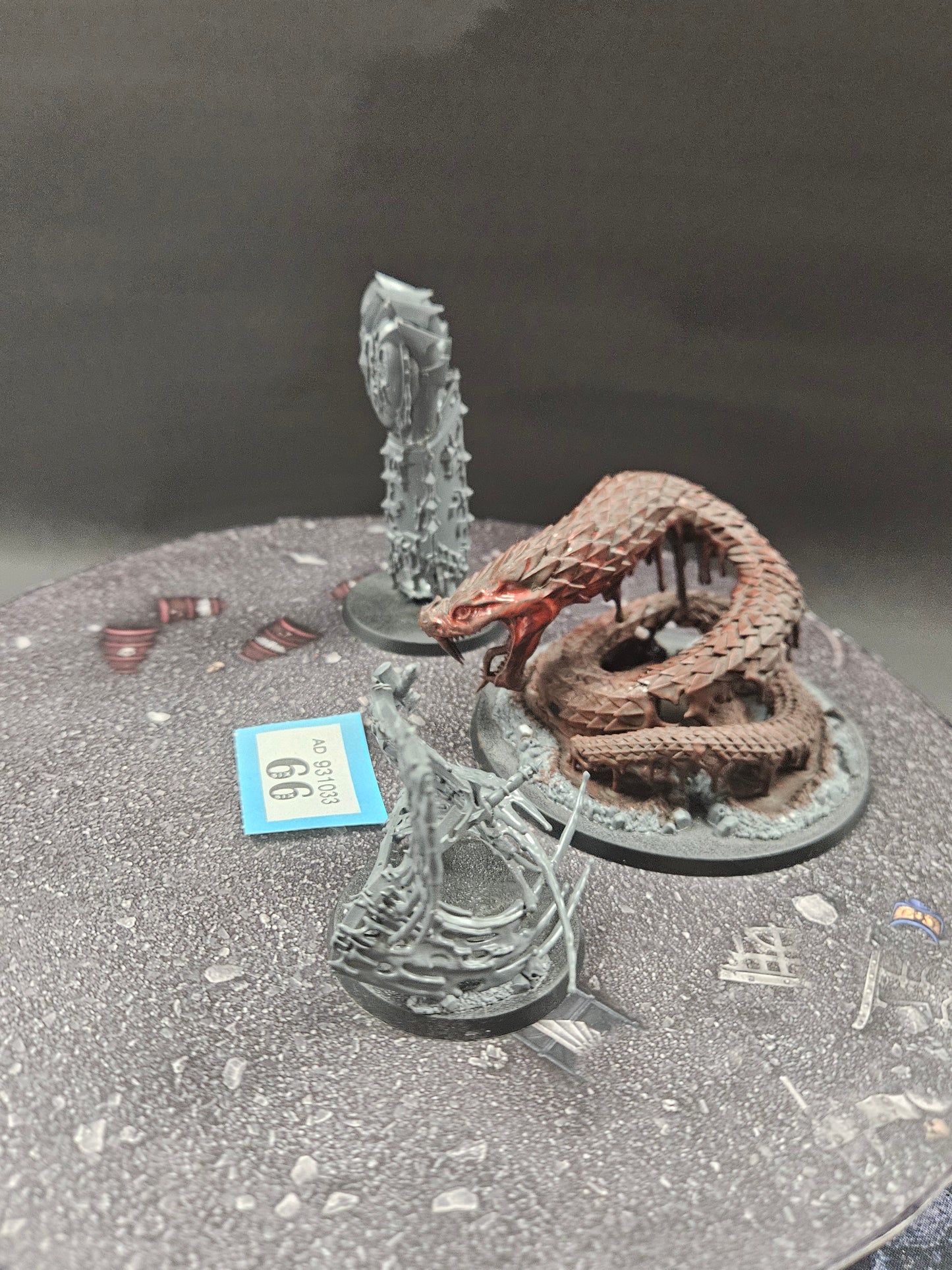 3x Endless Spells #66 Daughters of Khaine AOS Warhammer 40k