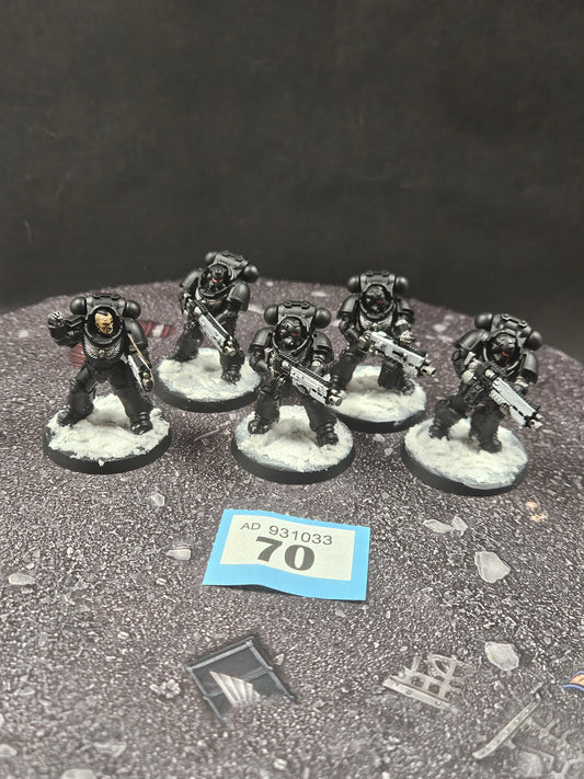 5x Primaris Heavy Intercessors #70 Space Marines Warhammer 40k
