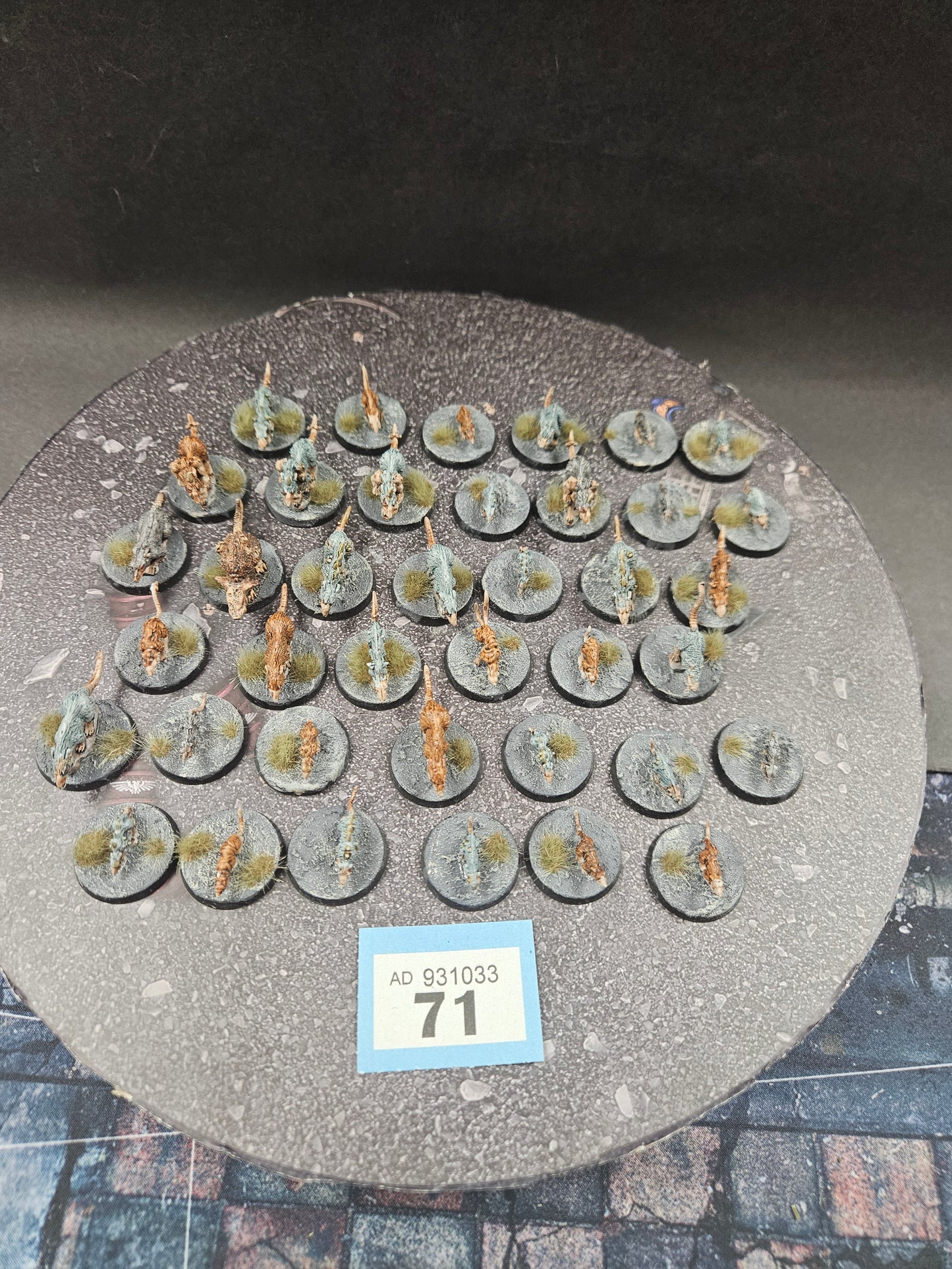39x Rat Swarms #71 Skaven AOS Warhammer 40k