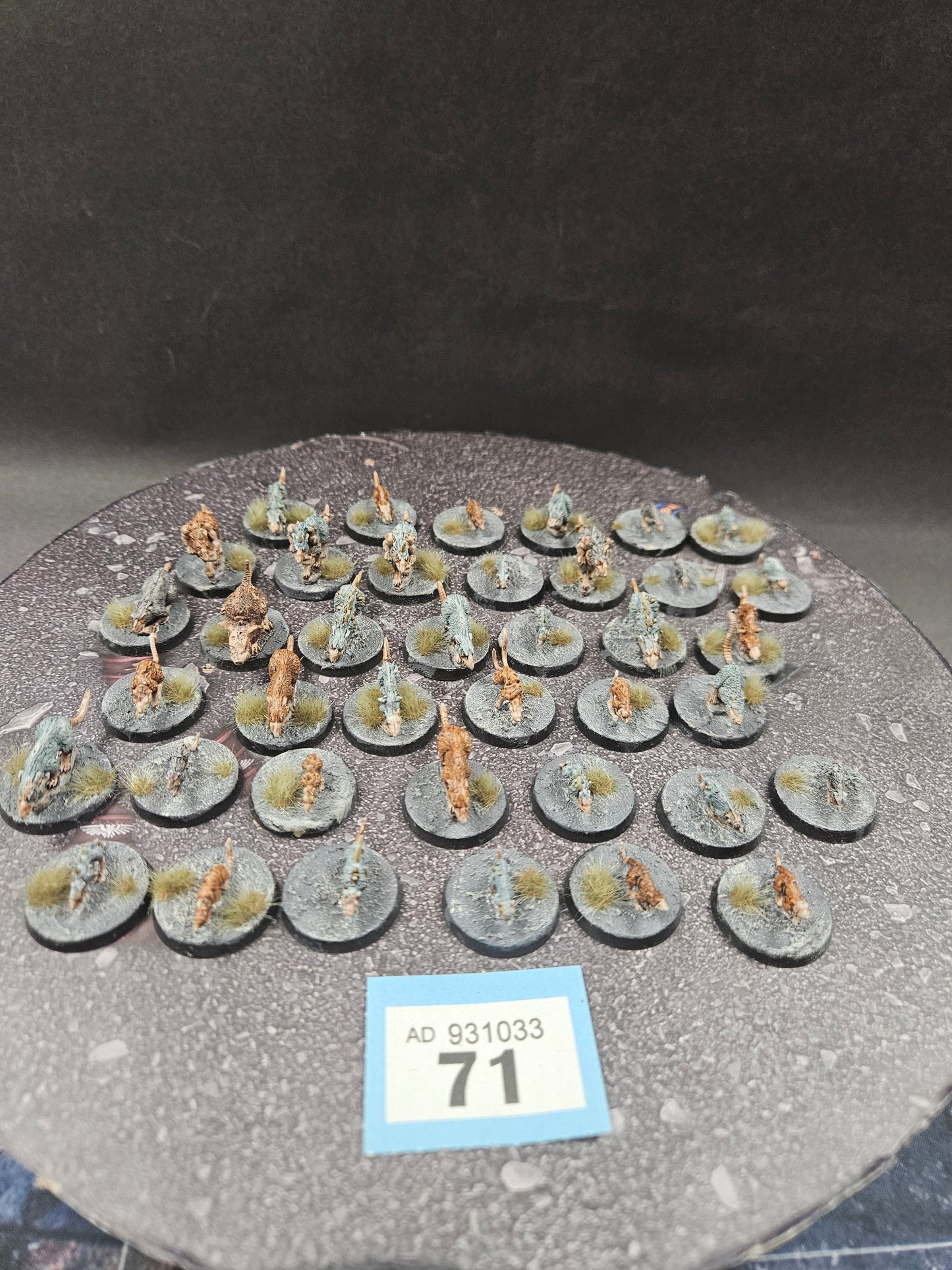 39x Rat Swarms #71 Skaven AOS Warhammer 40k
