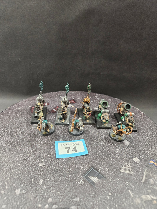 5x Warspark Weapon Battery OOP #74 Skaven AOS Warhammer 40k