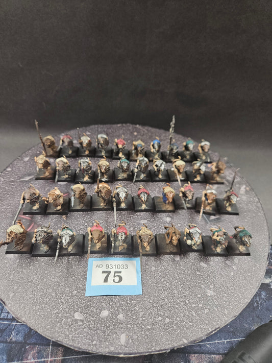 40x Plague Monks #75 Skaven AOS Warhammer 40k