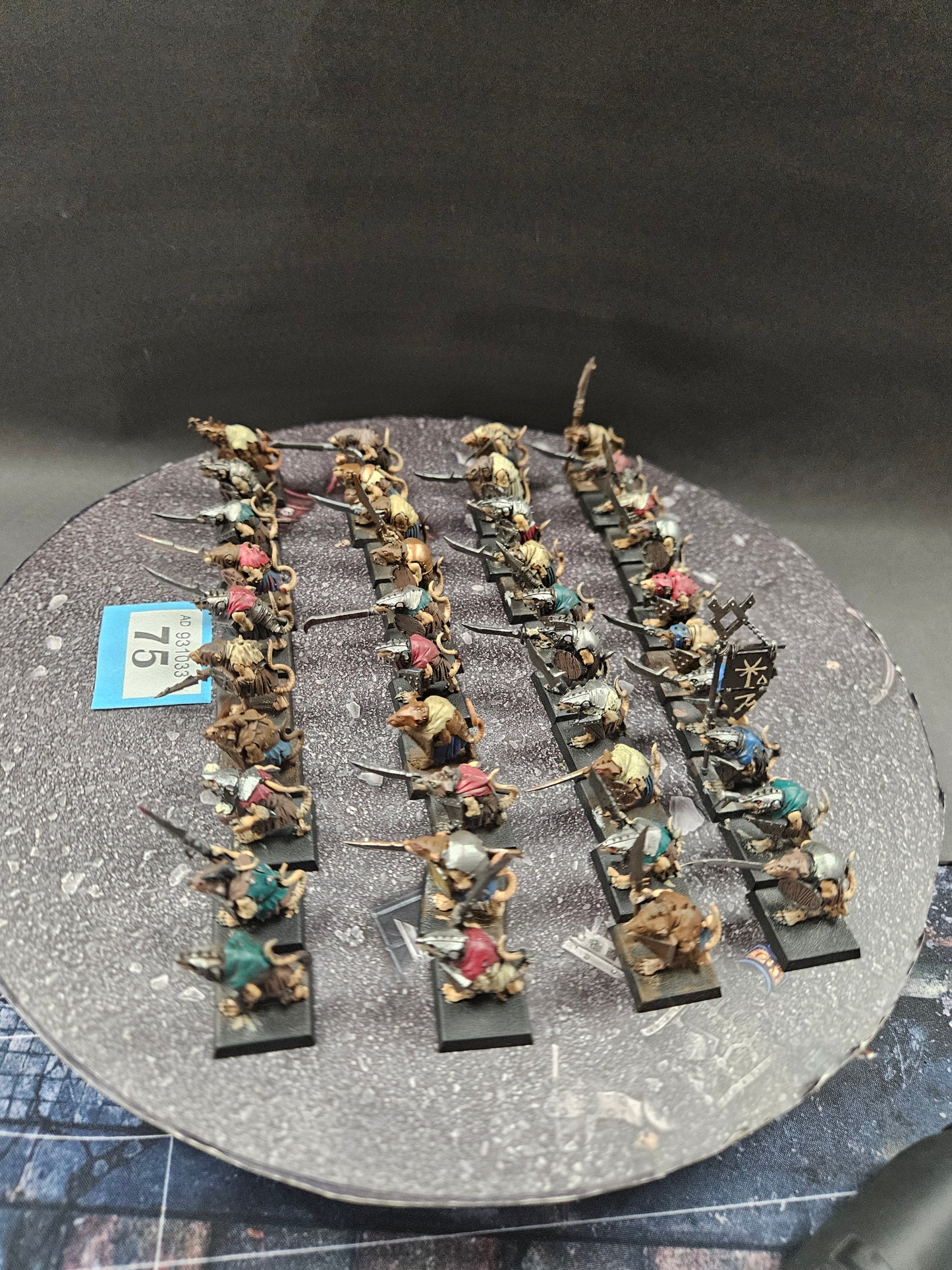40x Plague Monks #75 Skaven AOS Warhammer 40k