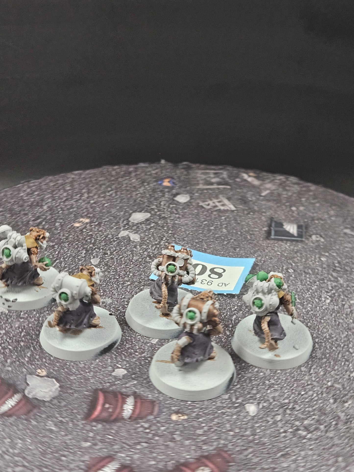 5x Acolyte Globadiers OOP #80 Skaven AOS Warhammer 40k