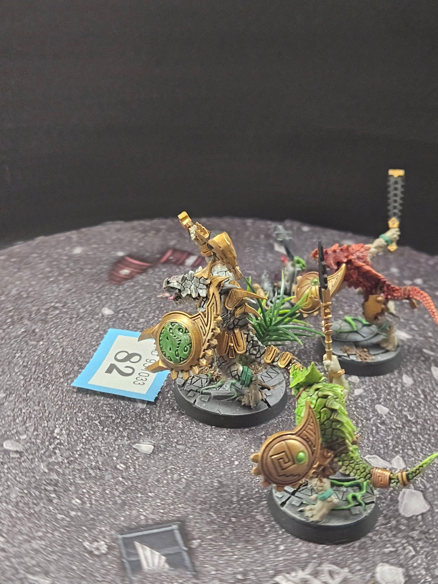 3x The Jaws of Itzl #82 Very Well Painted Seraphon AOS Warhammer 40k