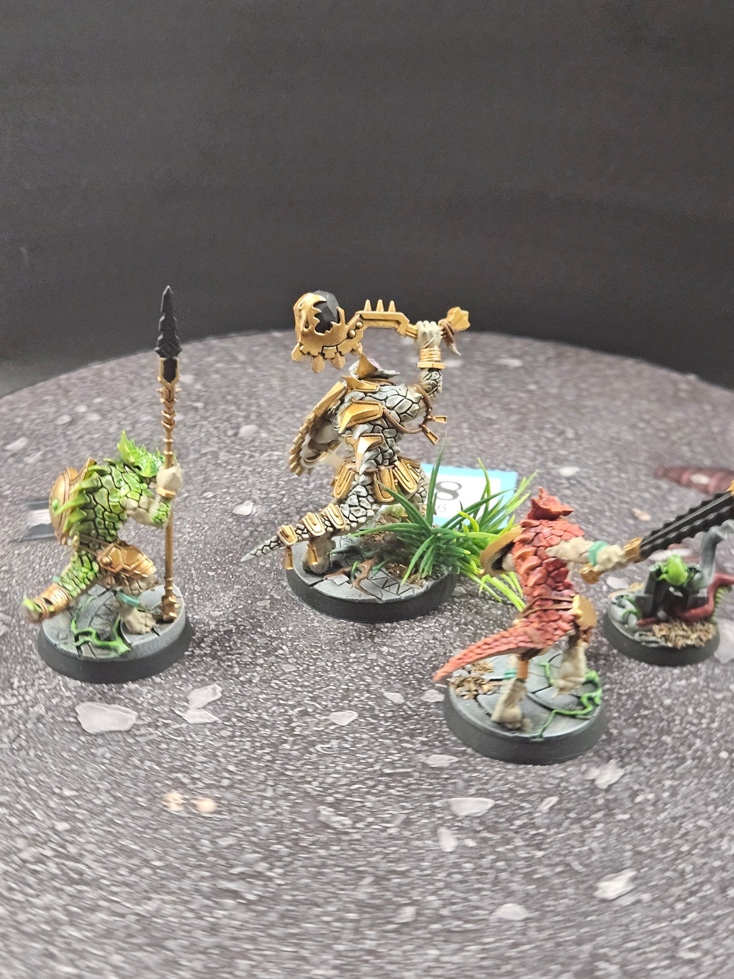 3x The Jaws of Itzl #82 Very Well Painted Seraphon AOS Warhammer 40k