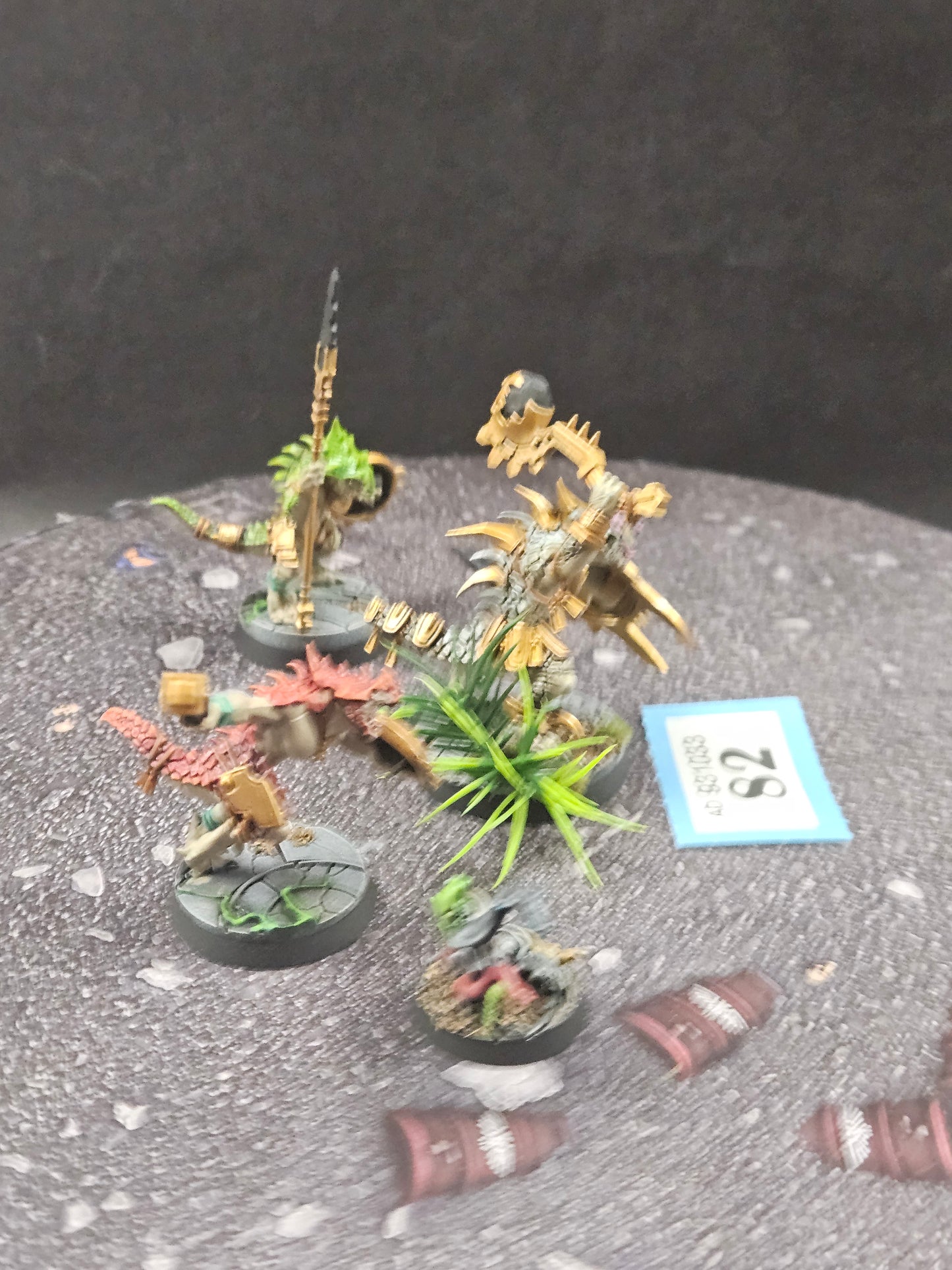 3x The Jaws of Itzl #82 Very Well Painted Seraphon AOS Warhammer 40k