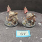 2x Rat Ogors #87 Skaven Well Painted AOS Warhammer 40k