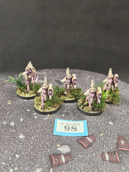 5x Barbgaunts #98 Well Painted Tyranids Warhammer 40k